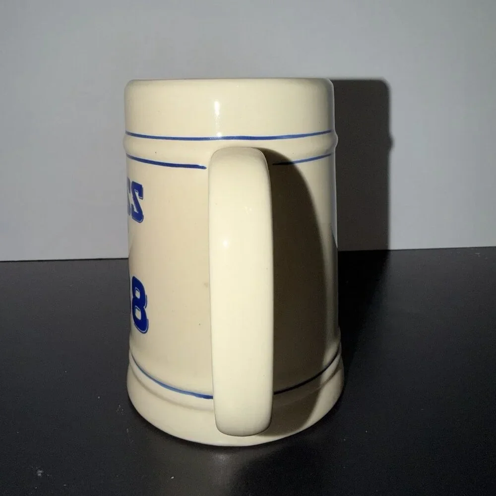 Vintage Class Of‎ 1988 Tankard Coffee Cup Mug Beer Stein Blue Beige Gen X